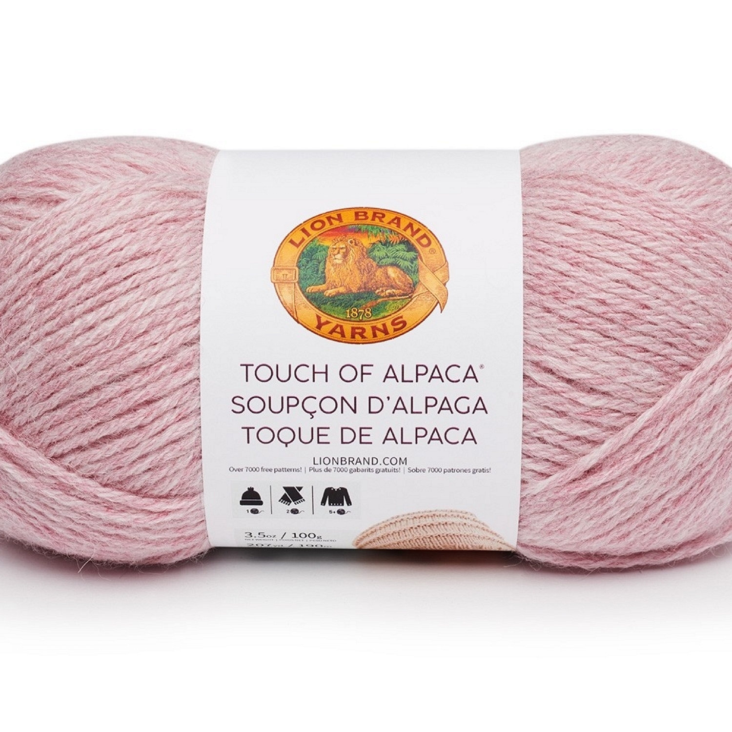 Lion Brand Touch Of Alpaca Yarn - Jade