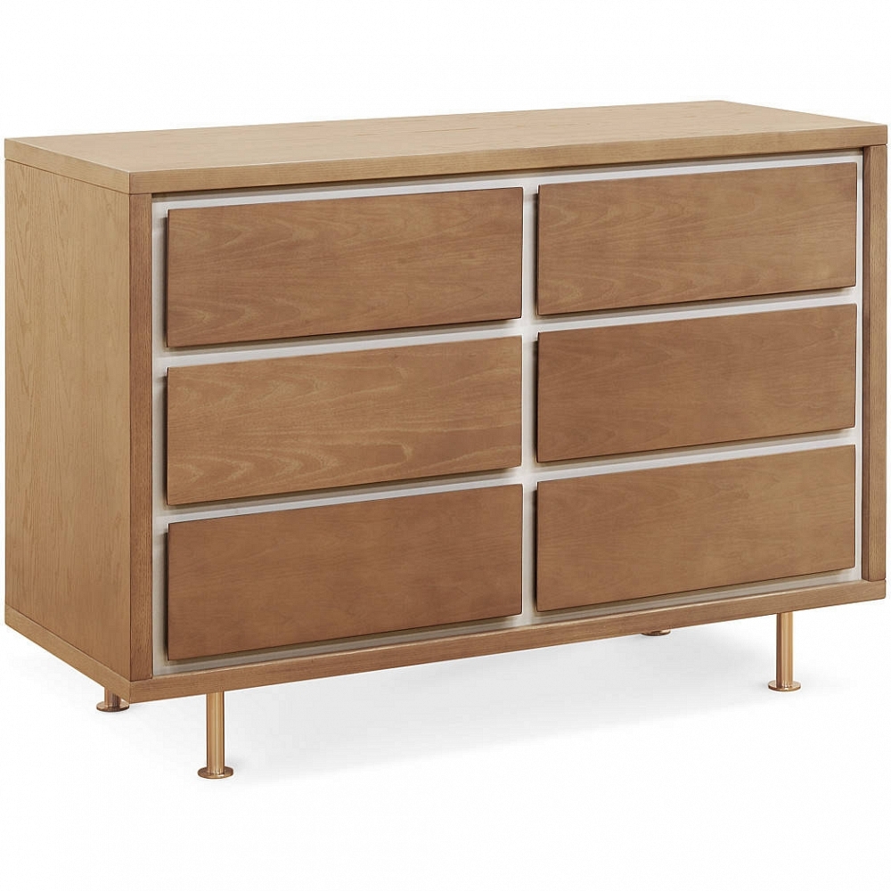 brown baby dresser