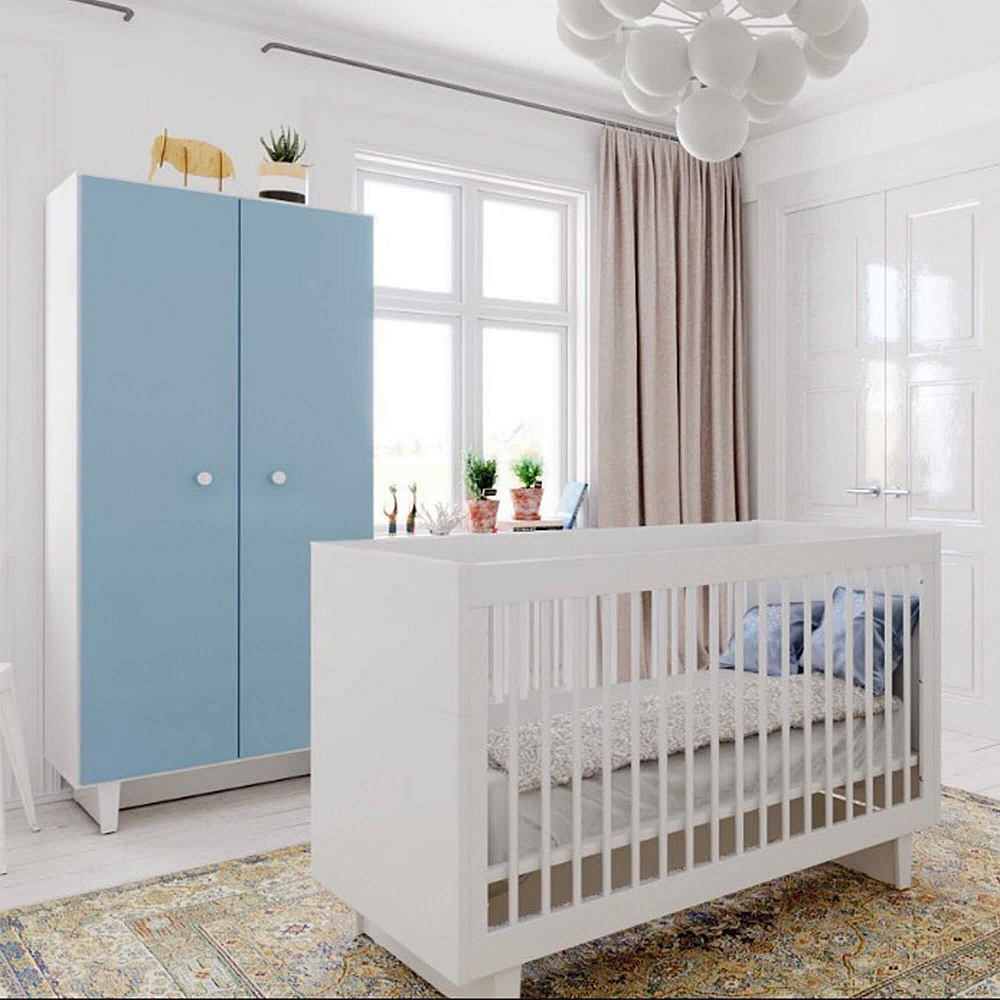 baby cot with wardrobe