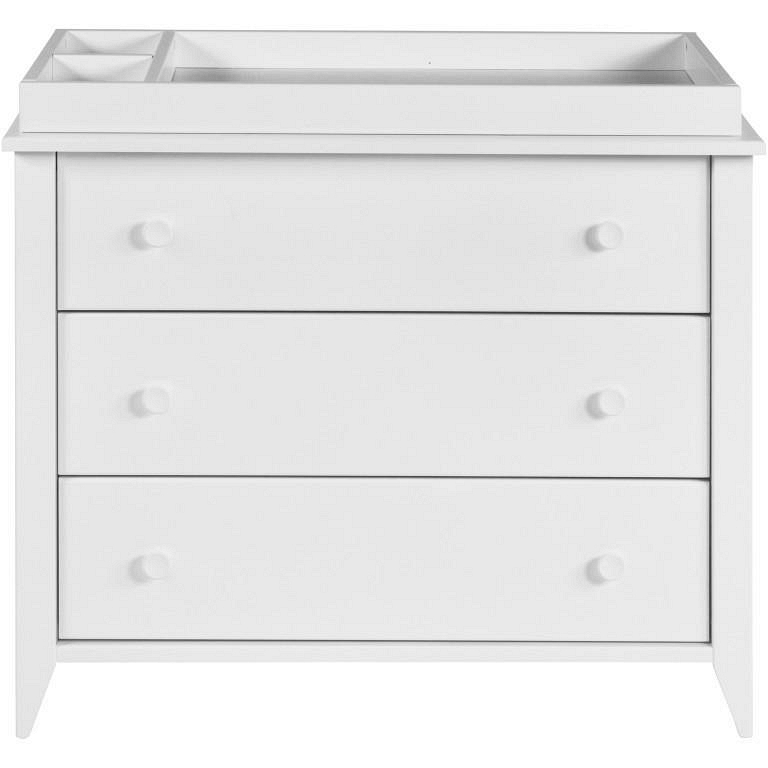 Babyletto Sprout 3 Drawer Changer Dresser In White Finish