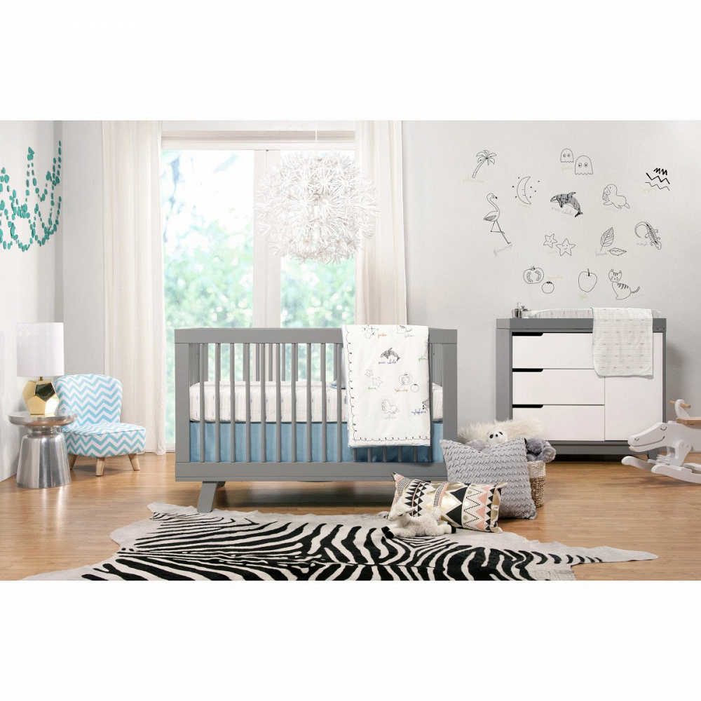 babyletto grey crib