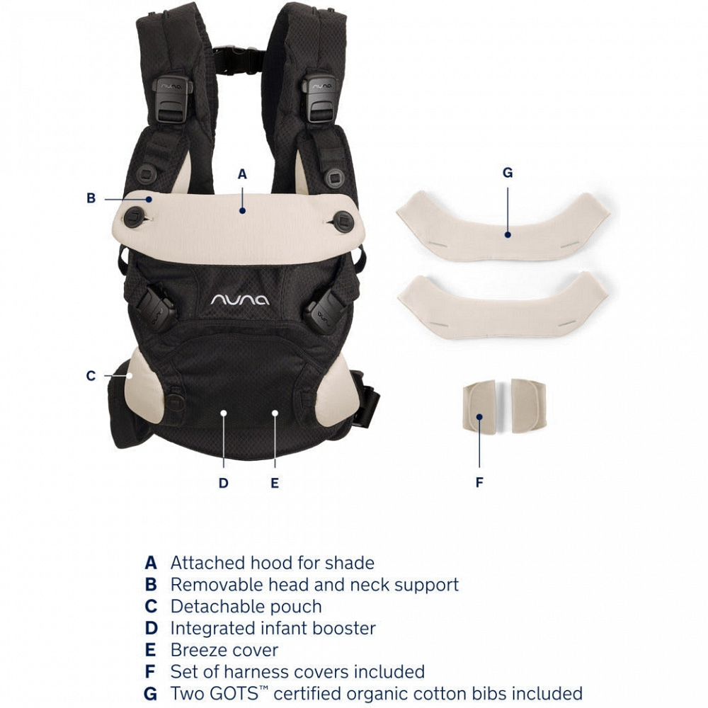 Nuna Cudl Clik Carrier - Bellini Baby and Teen Furniture