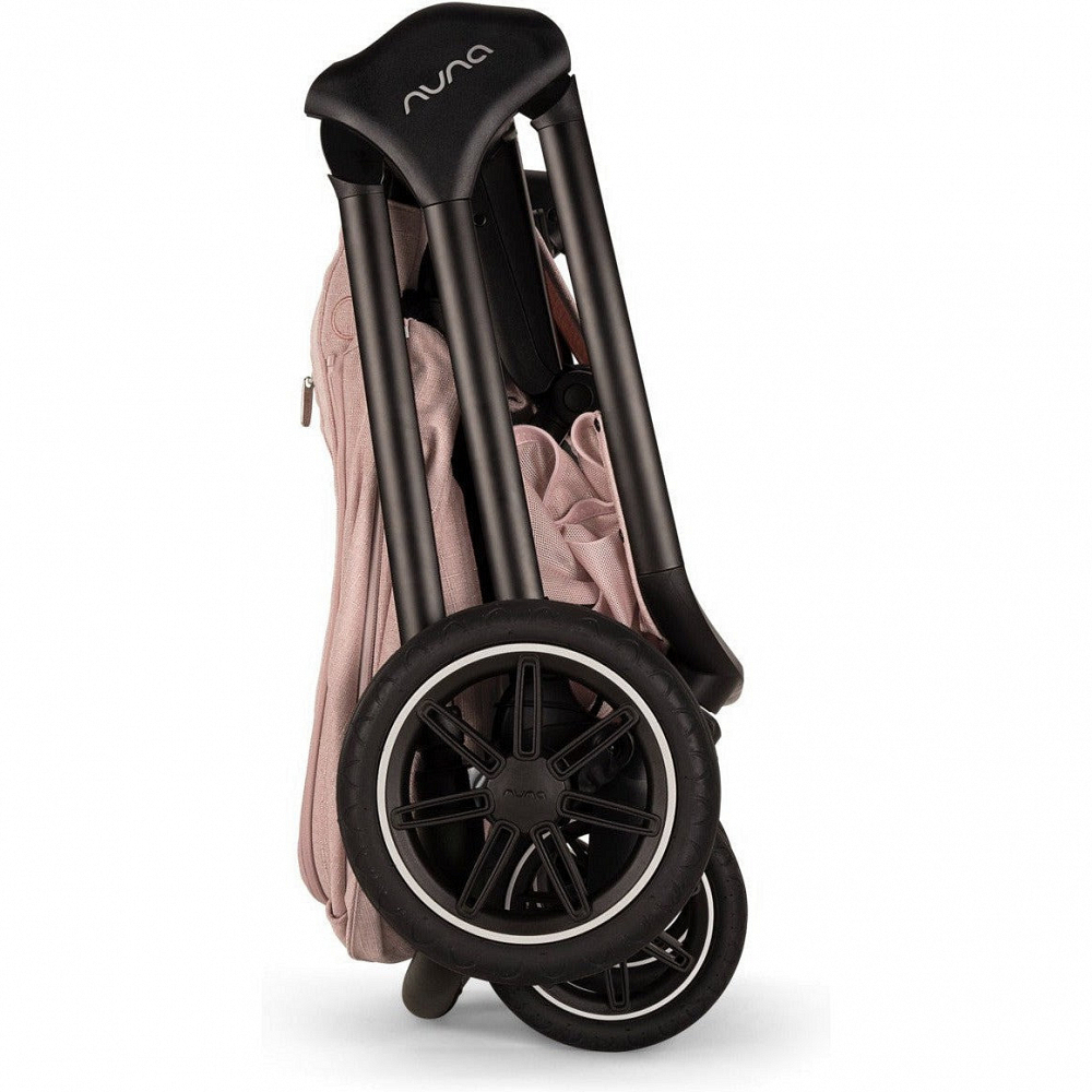 Nuna Triv Next Stroller with Magnetic Buckle | Thistle