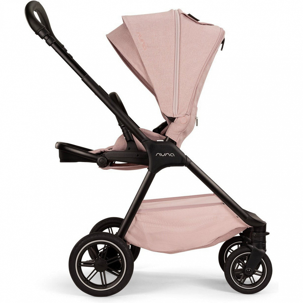 Nuna MIXX Series Bassinet + Stand - Caviar | Traveling Tikes