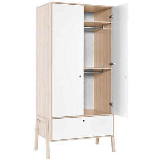 childrens wardrobe with shelves