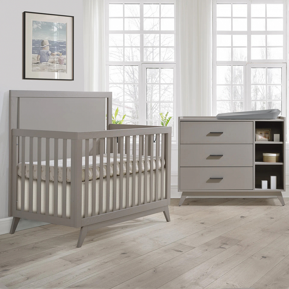 TULIP Tulip Sissi Crib to Double Bed Combo Dresser Set