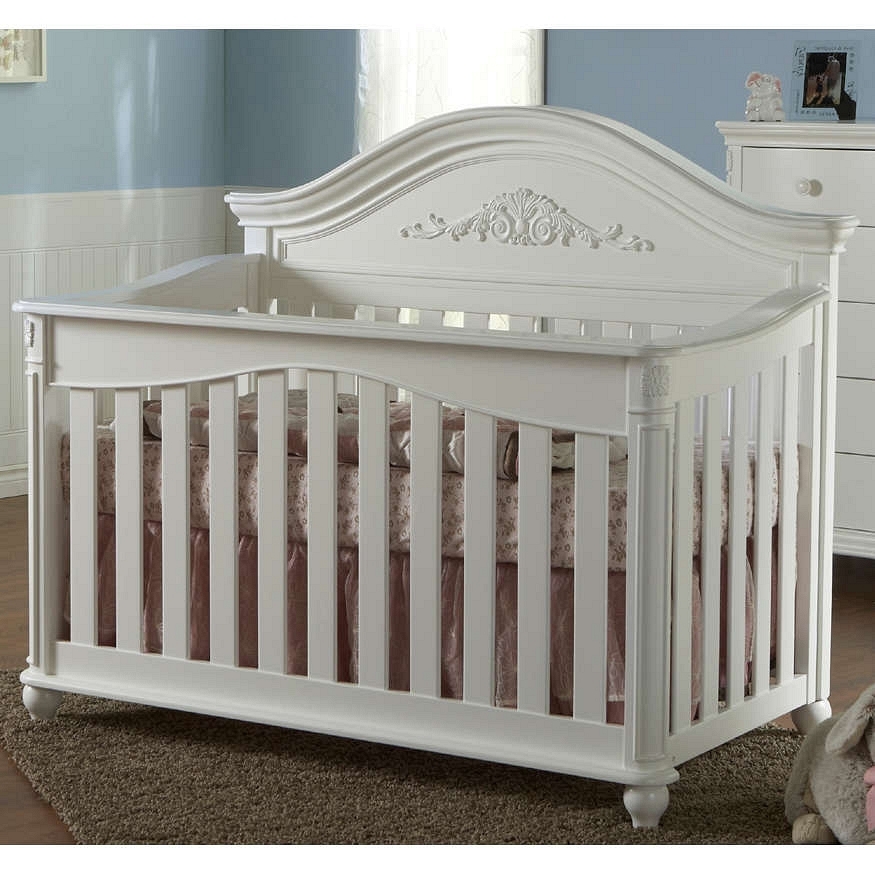 Pali Gardena Forever Crib In White Bellini Baby And Teen Furniture