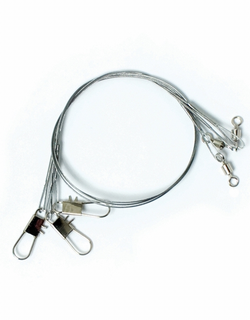 Wire Snelled 12 Leader - 3 Pack