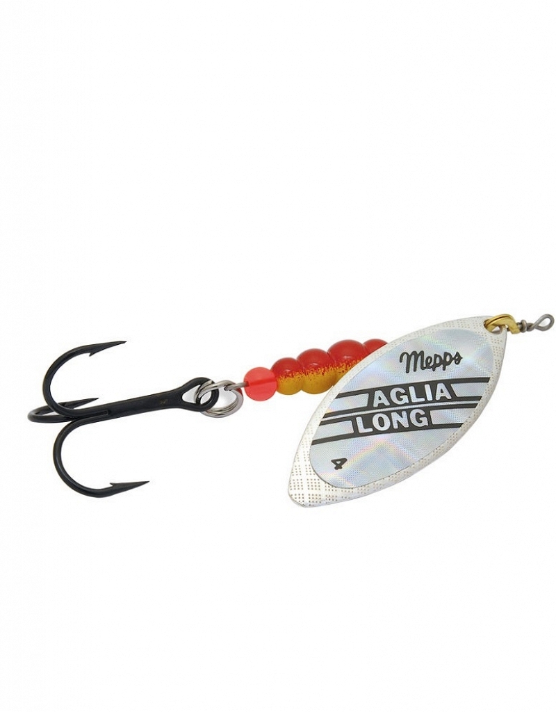 3 packs of 3 lures mepps aglia long bass pocket pac spinners