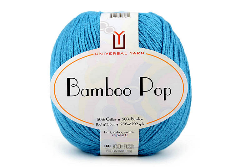 Universal Yarn Bamboo Pop - Ocean (107)