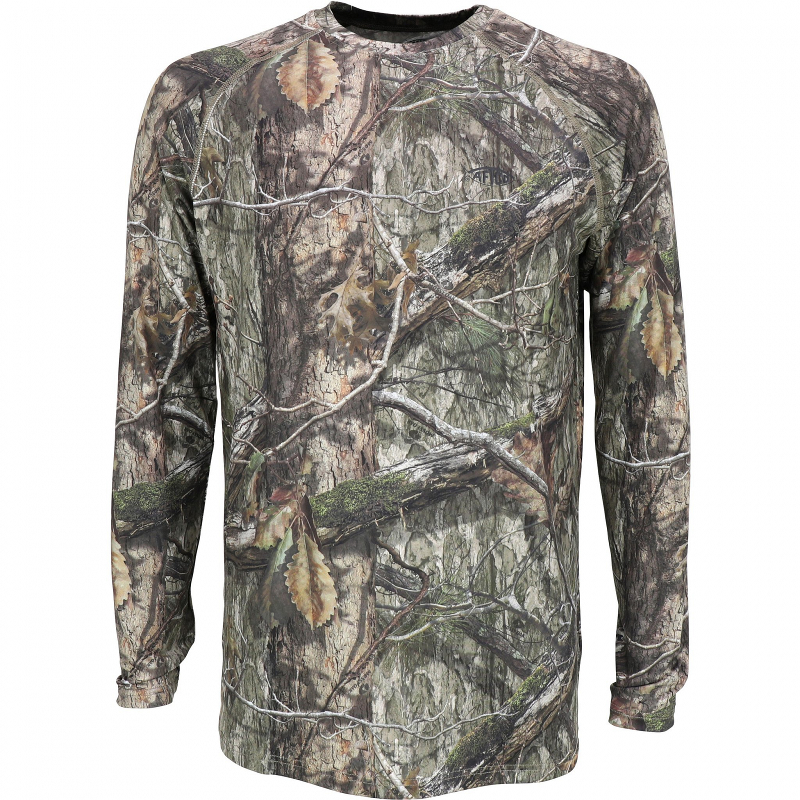 Aftco Youth Mossy Oak Camo LS Performance Shirt