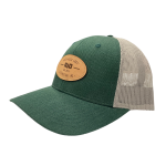 Dark Green Heather/Light Grey