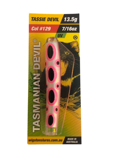  Tom's Taz Lures 055 Pink Panther - 7 gram Tasmanian
