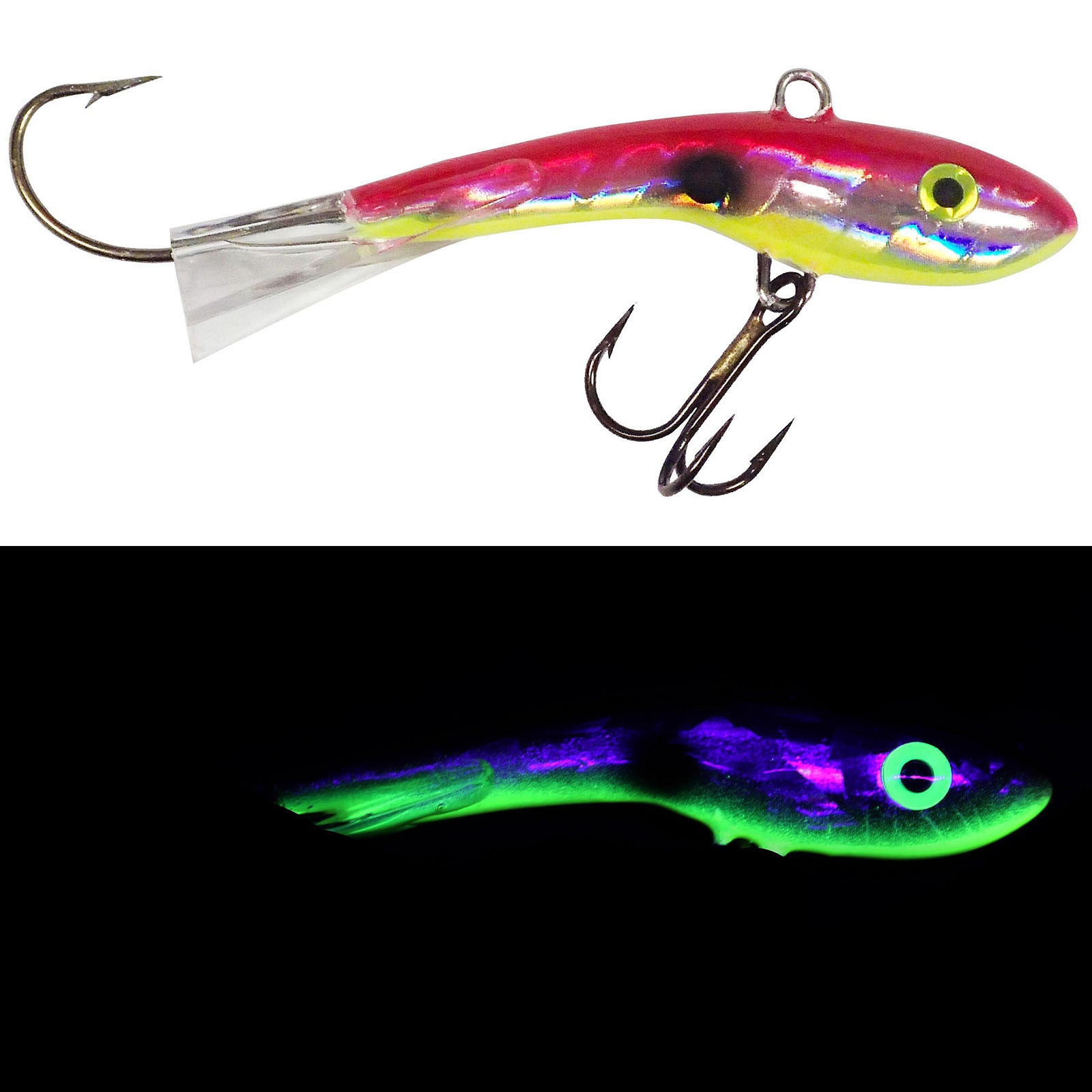 Moonshine Lures Metallic Shiver Minnow - Silver Shiner