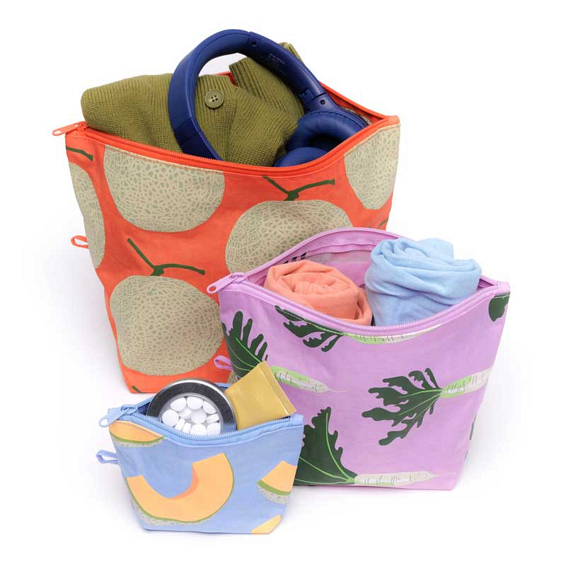 新品　BAGGU バグゥ  GO POUCH SET  ガーデンフラワー 新品 BAGGU バグゥ GO POUCH SET ガーデンフラワー - メルカリ