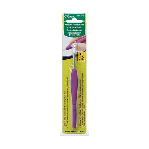 Amour Crochet Hook by Clover – Heavenly Yarns / Fiber of Maine