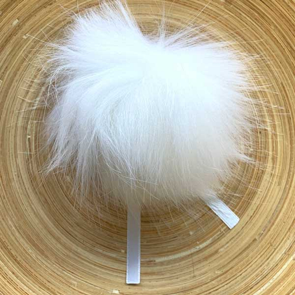  Halloscume 100 Pieces Faux Fur Pom Poms for Hats