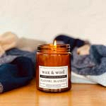 Wax and Wool Soy Candle — Starlight Knitting Society