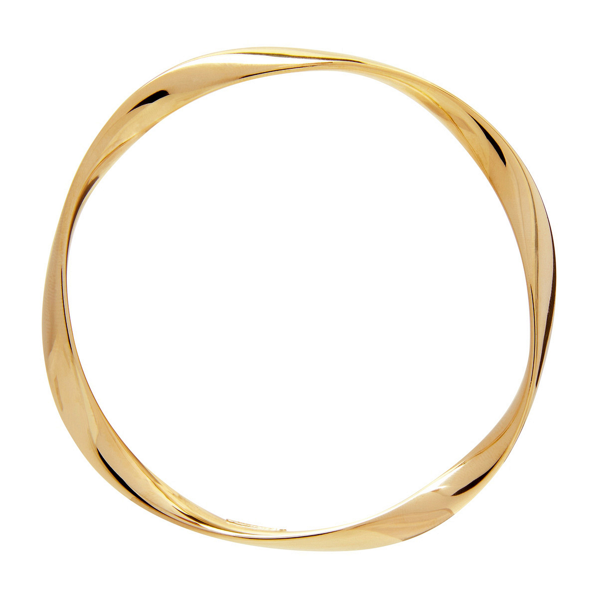 GARDEN OF EDEN GOLD BANGLE 65MM (B6619) - Cashmere Essentials