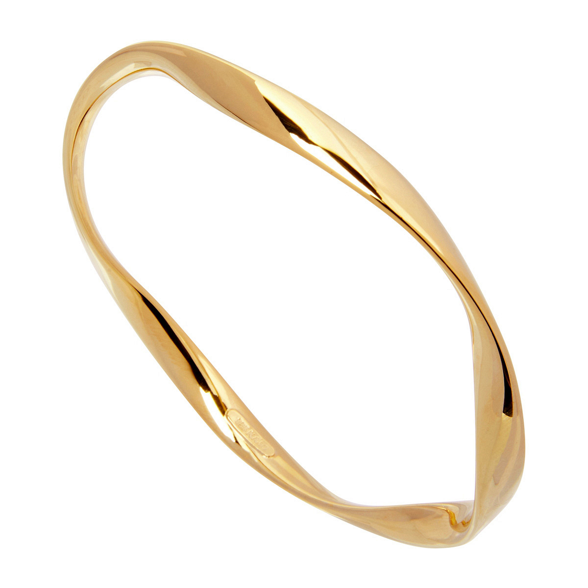 GARDEN OF EDEN GOLD BANGLE 68MM (B6619-68) - Cashmere Essentials