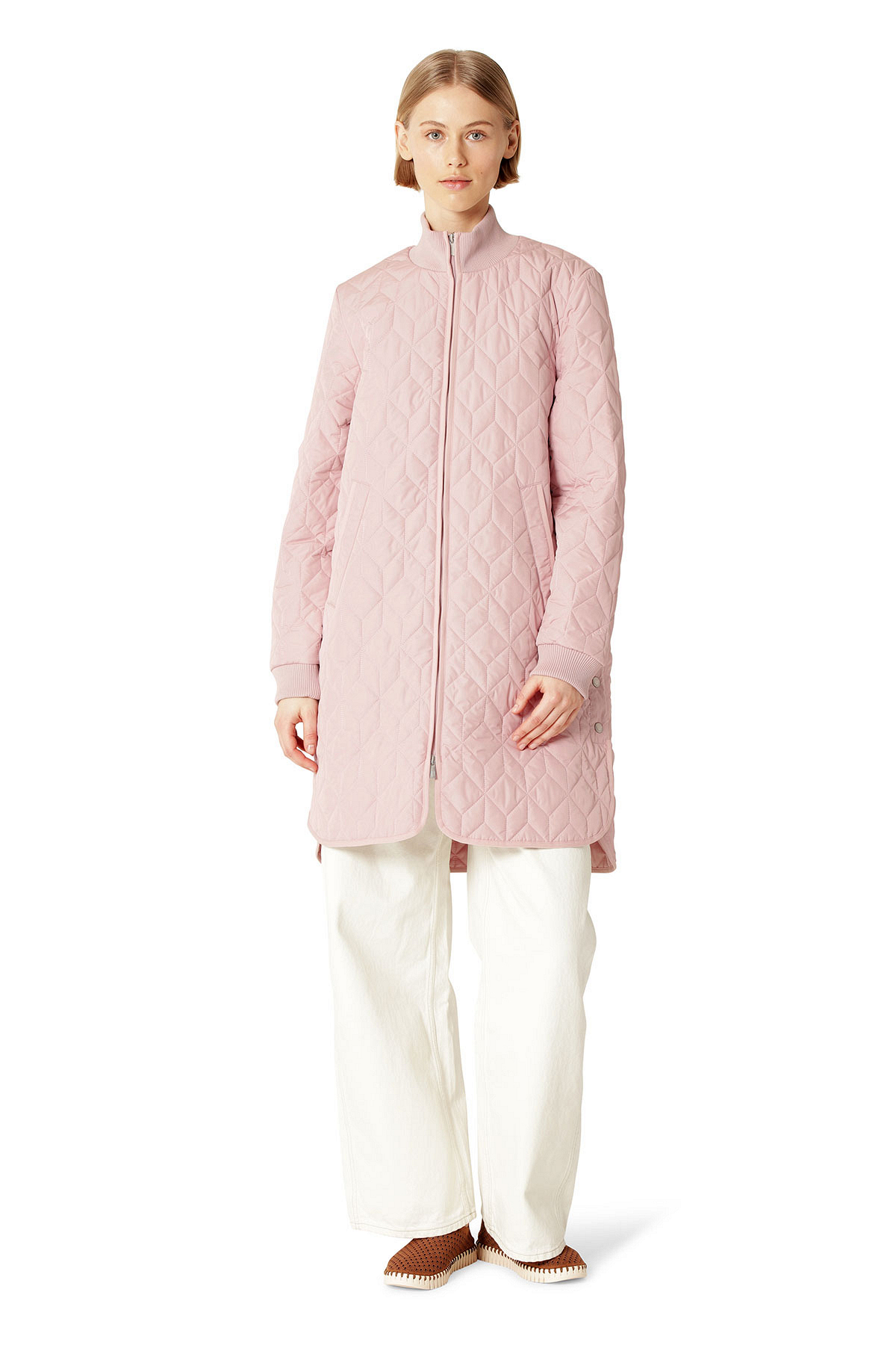 ART06 LONG QUILT COAT - Cashmere Essentials