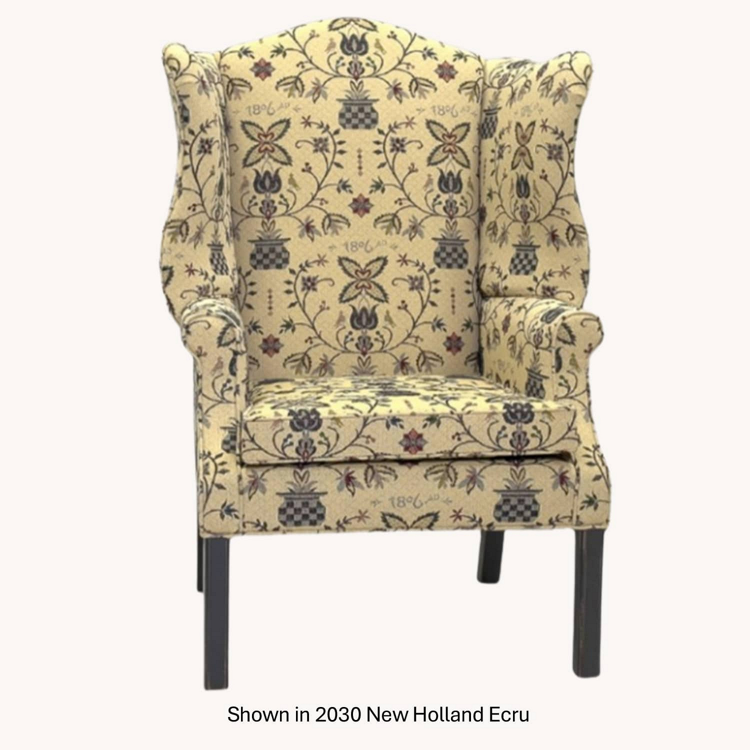 Country Classic Wing Chair Nana s Farmhouse Nana s Farmhouse