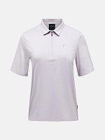 Comfort Zip Polo Women Golf | SS26 - XS / Misty Lavender