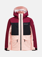 スキー Peak Performance Gravity Jacket Gravity Gore-Tex® 3L hooded ski jacket in beige - Peak Performance
