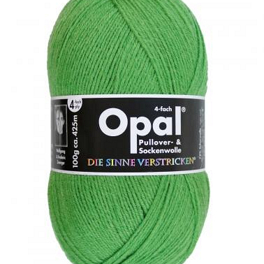 Opal 4-ply Sock Yarn, Uni Solid, 2011, Neon Grun (Neon Green)