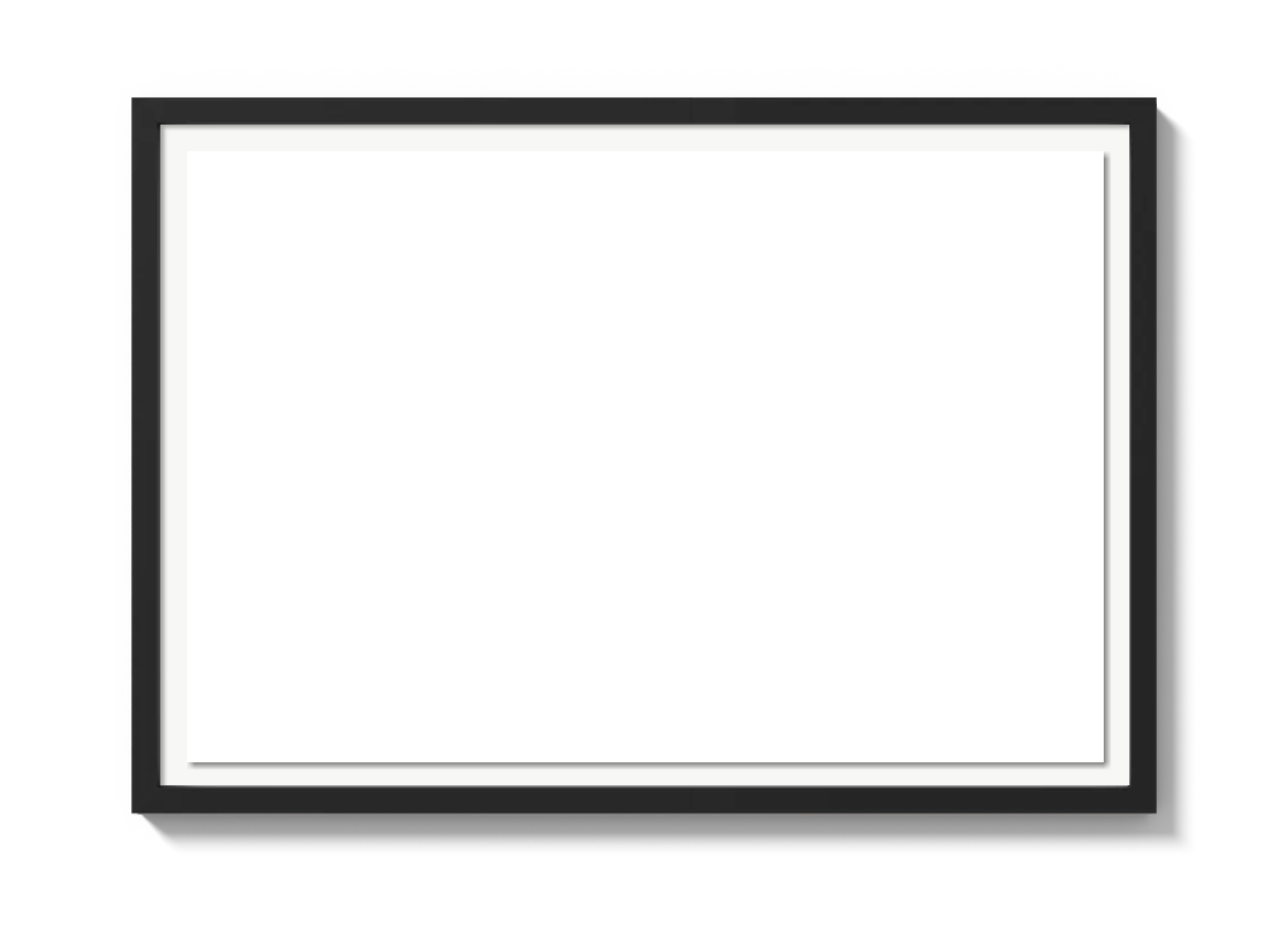 Aluminum frame Pixel 40x60 cm black